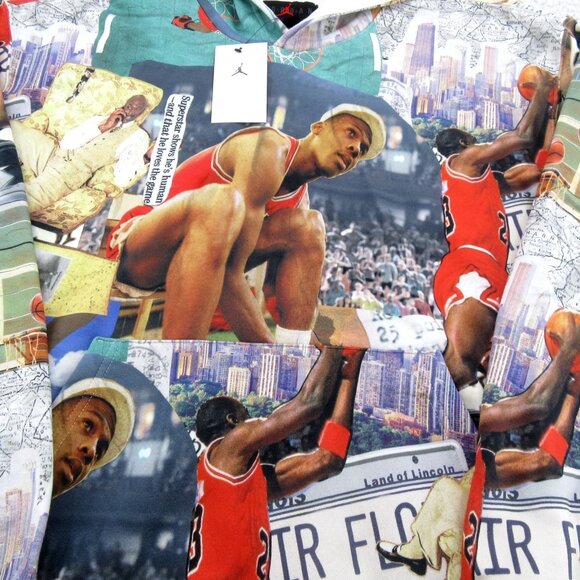 Jordan Brooklyn Fleece Printed Basketball Hoodie Mens Size XL NEW - Picture 5 of 14